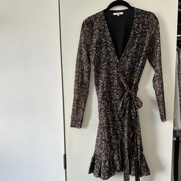 Ganni | Dresses | Ganni Flower Printed Wrap Dress | Poshmark Ganni | Dresses | Ganni Flower Printed Wrap Dress | Poshmark